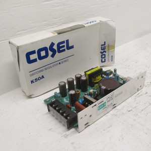 NEW Cosel K50A-24 Out: 5 VDC 10 A In: 85~132 VAC Power Supply PLC ELCO K50A24 NIB (AH0135-1)