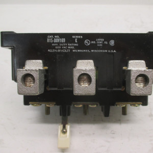 Allen Bradley 815-D0V169 Overload Relay Series K 600 VAC Max AB 815D0V169 W/ Lug (AH0154-1)