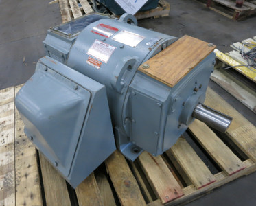 Image of REBUILT GE 60 HP DC Motor CD366AT SPFG-SV 240V 1750/2450 RPM 240 VDC Kinamatic