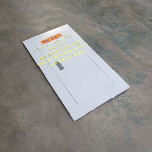 Image of Siemens Type 1 Enclosure Panel DOOR ONLY 38" x 20" Interior Opening: 29.5" x 9"