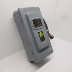 Image of Square D H362AVW 60A Fusible Safety Switch Disconnect 600V 60 Amp View Window E1
