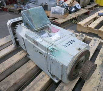 Reliance 5 HP DC Motor B2111ATCZ 500V 1750/2300 RPM TEFC XT 8.6A 500 VDC TR (DW6781-1)