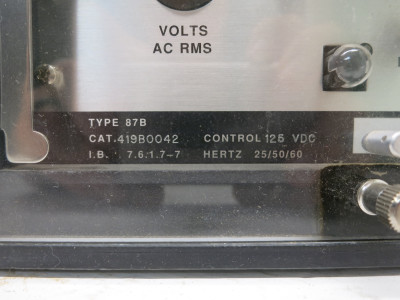 ABB 419B0042 Circuit Shield High-Impedance Differential Relay Type 87B 125 VDC (DW6790-5)