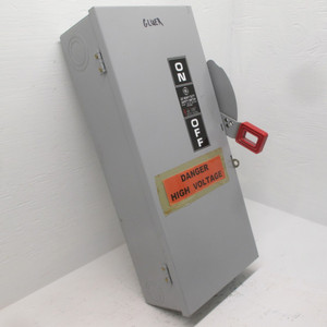 GE TH4323 100A 240V Heavy Duty Fusible Safety Switch Model 10 General Electric (AH0271-1)