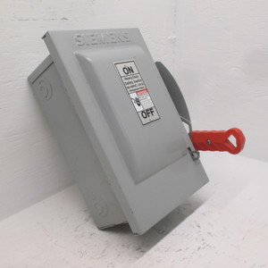 Siemens HNF361 30A 600V Non-Fusible Safety Disconnect Switch 30 Amp HNF-361 (AH0282-3)