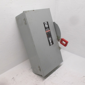 Image of NEW GE TH4322 Mod 10 60 Amp 240V 3W Heavy Duty Fusible Safety Switch New No Box