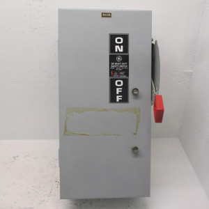 General Electric GE TH3362J Mod 10 60 Amp 600V Heavy Duty Fusible Safety Switch (AH0316-1)