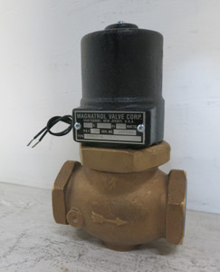 NEW Magnatrol 133G27-G Full Port Bronze Solenoid Valve 2" Type G 120V 65W 30 PSI (DW6817-1)