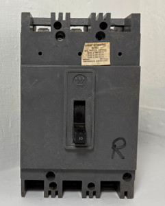 Westinghouse HFA3030V 30A Mark 75 AB De-Ion Circuit Breaker 600V 3P HFA HFA3030 (EM5336-2)
