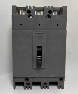 Westinghouse HFA3030V 30A Mark 75 AB De-Ion Circuit Breaker HFA HFA3030 chipped (EM5337-1)