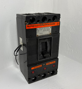 Image of Westinghouse 2602D86G12 225A Mining Circuit Breaker w/ UVR KAM 600V 3P 225 Amp