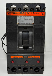 Westinghouse 2602D86G12 225A Mining Circuit Breaker w/ UVR KAM 600V 3P 225 Amp (EM5306-1)