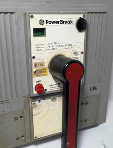 GE TPYY7620 2500A Power Break Molded Case Switch 2500 Amp General Electric TPYY7 (EM5326-1)