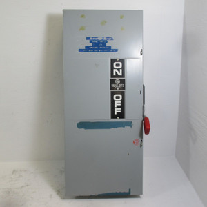 GE TH3364 200A 600V Model 7 Heavy Duty Fusible Safety Switch General Electric (AH0356-1)