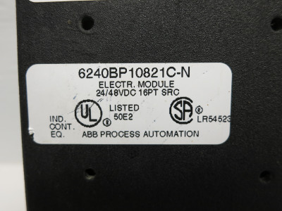 Taylor ABB MOD 300 6240BP10821C-N Input Output PLC Module 6240BP10811 Source I/O (DW6861-9)
