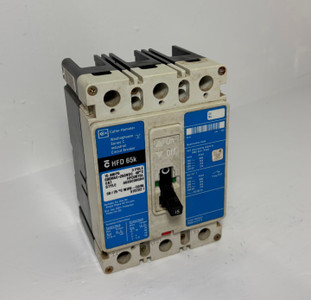 Cutler Hammer HFD3015L 15A Series C Circuit Breaker Glossy Blue HFD3015 15 Amp (EM5365-4)
