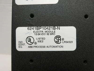 Taylor ABB MOD 300 6241BP10421B-N Input Output PLC Module 6241BP10411 Source I/O (DW6855-7)