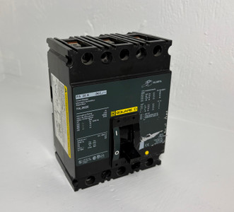 Square D FAL36020 20A Circuit Breaker Green Label 480/600V FAL 3 Pole 20 Amp (EM5378-1)