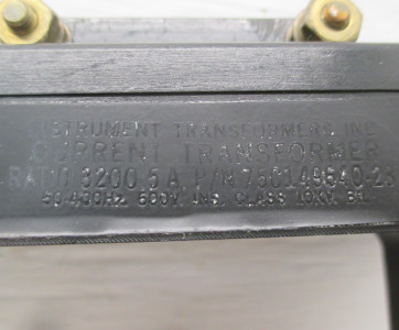 IT 75C149640-23 Current Transformer 3200:5 Ratio CT 50-400HZ 10KV 600V (AH0401-6)