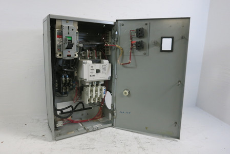 Image of General Electric GE 8000 Size 4 Starter 150A Breaker 24" MCC Bucket 150 Amp