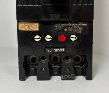 GE TFK236F000 225A Circuit Breaker 175 Amp Trip 600V TFK236175 General Electric (EM5391-1)
