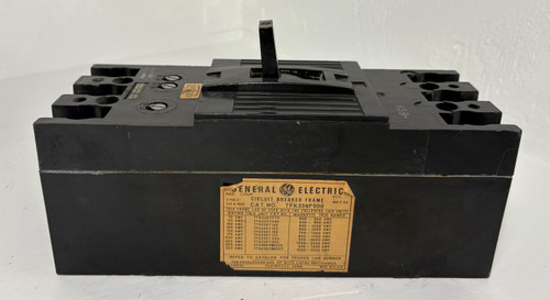 GE TFK236F000 225A Circuit Breaker 125 Amp Trip 600V TFK236125 General Electric (EM5393-1)