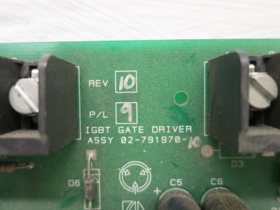 Liebert Emerson 02-791970-10 Rev 10 P/L 9 IGBT Gate Driver Board UPS PCB (DW6916-3)