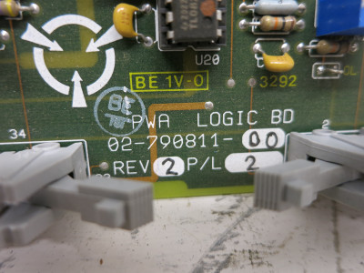 Liebert Emerson 02-790811-00 Rev 2 P/L 2 PWA Logic Board UPS PCB (DW6919-1)