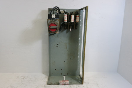 GE 7700 Series 100A Fusible Feeder 30" MCC Bucket 100 Amp Motor Control Unit (BJ0989-1)