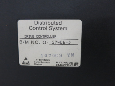 Reliance Electric 57406-D Drive Controller PLC Module AutoMax 57406D RE O-57406 (DW6982-1)