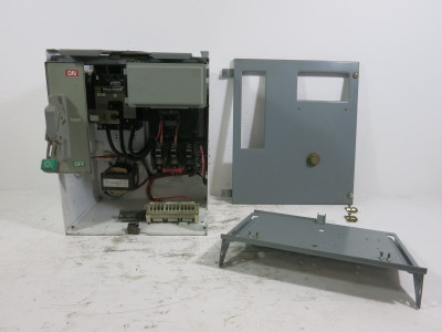 Image of Square D Model 6 Size 3 Starter 100 Amp Breaker 18" MCC Bucket 100A