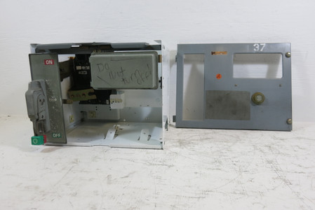 Image of Square D Model 6 100A Breaker 12" MCC Feeder Bucket 100 Amp