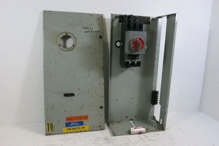 Image of General Electric GE 7700 Series 150A Breaker Feeder 30" MCC Bucket 150 Amp