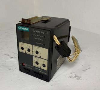 Siemens RMS-TIG-TZ-C Static Trip III RMSTIGTZC Trip Unit Part No. 18-483-905-513 (AH0491-1)