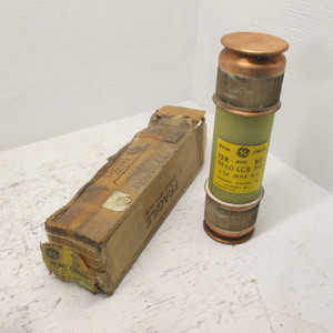 Image of NEW GE 9F60LCB512 Motor Starter Fuse Type EJ-2D 12R Size D 2.54 Max KV 60 HZ NIB