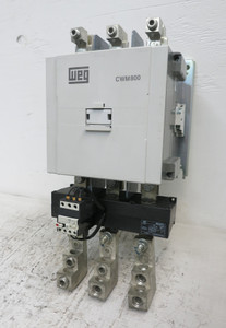 WEG CWM800 Size 7 AC Motor Starter 600 HP 800A RW407D OL CWM-800 120V Coil (DW7063-1)
