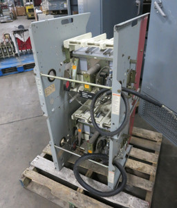 Image of Westinghouse SJS50VW420 360A 5kV AC Vacuum Contactor Ampgard 2P Reversing SJS