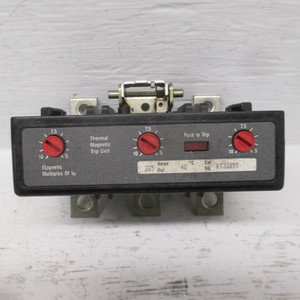 Cutler Hammer KT3225T 225A Thermal Magnetic Circuit Breaker Trip Unit CH 225 Amp (AH0538-1)