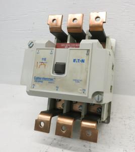 Eaton CE15PN3 Size 4+ IEC AC Motor Contactor 120V Coil 170A 125 HP @ 460V Ser A1 (DW7109-1)