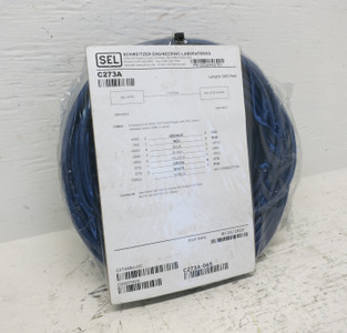 NEW Schweitzer Engineering C273A-065 Data Cable 65ft DB9-DB9 Male SEL 65' 22AWG (DW7120-2)