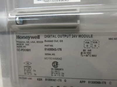 NEW Honeywell CC-PDOB01 Digital Output PLC Module 51405043-175 Experion PKS DCS (DW7145-1)