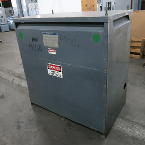 Square D 225 kVA 4800 Delta to 208Y/120 V 3PH Dry Type Transformer 4800V 208 (DW7147-1)