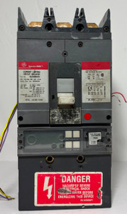 GE SGLB34BB0400 400A Spectra Circuit Breaker 350 Amp Plug & Aux General Electric (EM5492-2)