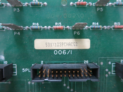GE Fanuc 531X123PCHACG2 VA-4 Power Connection Board PCB 36B601001AA-A-X2 PLC (DW7217-4)