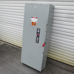 GE TH4365 (NO LABEL) 400 Amp 600A Heavy Duty Fusible Safety Switch 4W Mod 11 (AH0567-1)