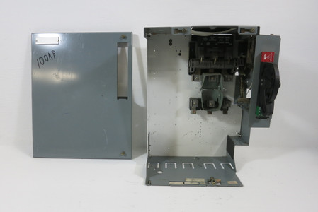 Allen Bradley 2100 Centerline 18" 100A Fusible Feeder MCC Bucket 100 Amp Fuse (BJ1019-5)