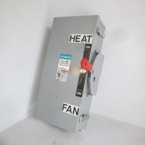 Siemens DTNF362J 60A 600V Non-Fusible Double Throw Heavy Duty 3R Safety Switch (AH0572-1)