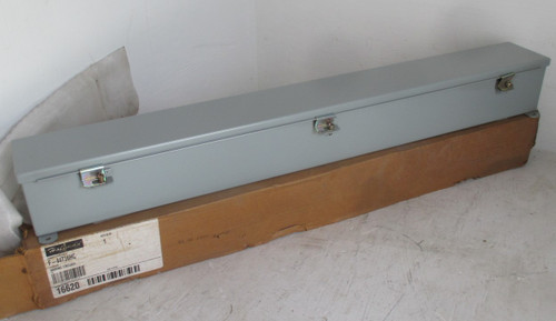 NEW Hoffman F-44T36HC Hinged Cover Wiring Trough Type 12, 4" x 4" x 36" F44T36HC (AH0581-1)