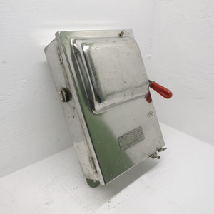 Image of NEW GE TR72361SS 30A 600V Stainless Steel Fusible Safety Switch 3P 30 Amp 600VAC