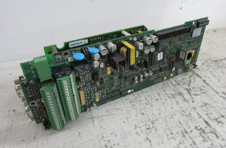 GE RV33-1 Rev F VS Drive Control Regulation Board w ISBUS-S AV-300i Inverter I/O (DW7344-3)